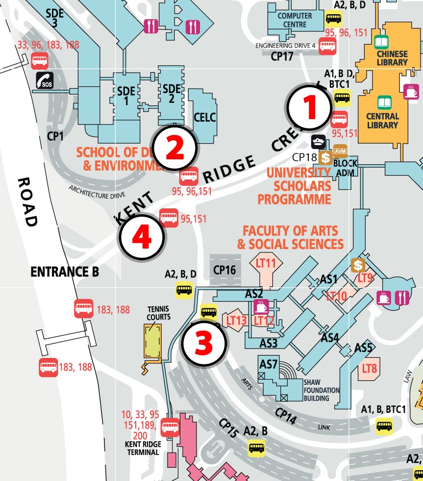 NUS Geography Challenge 2011 Directions